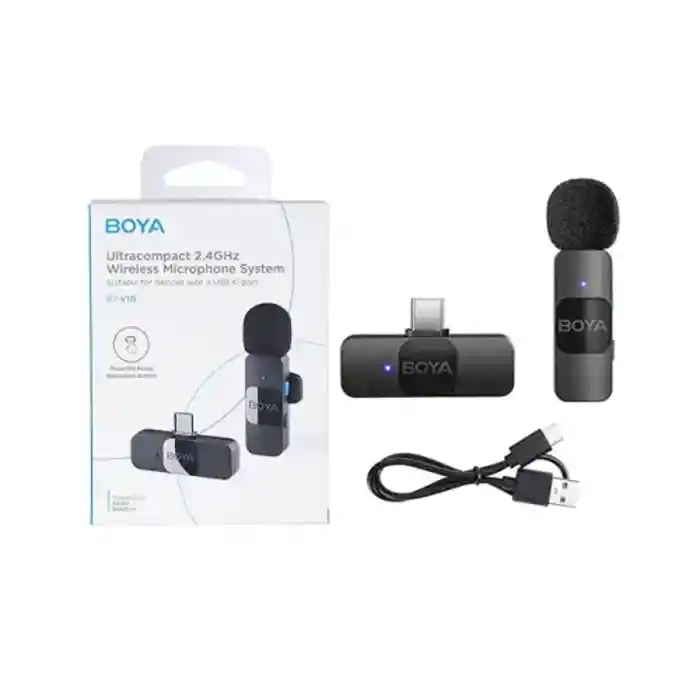 Boya BY-V20 Ultracompact Wireless Microphone For type C